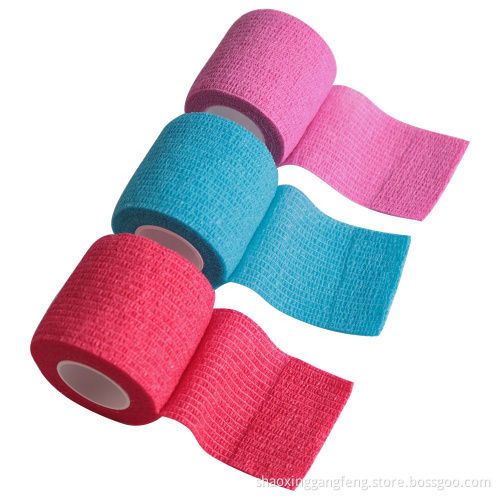 10cm cotton self adhesive elastic cohesive bandage